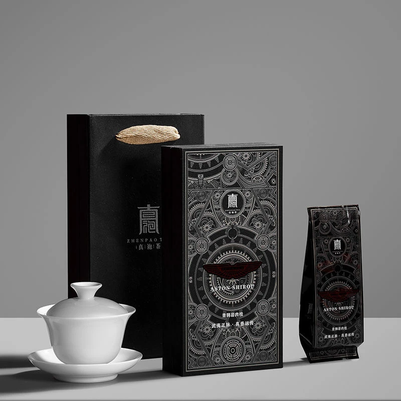 武夷岩茶真袍青师岩肉桂2泡礼盒装茶叶