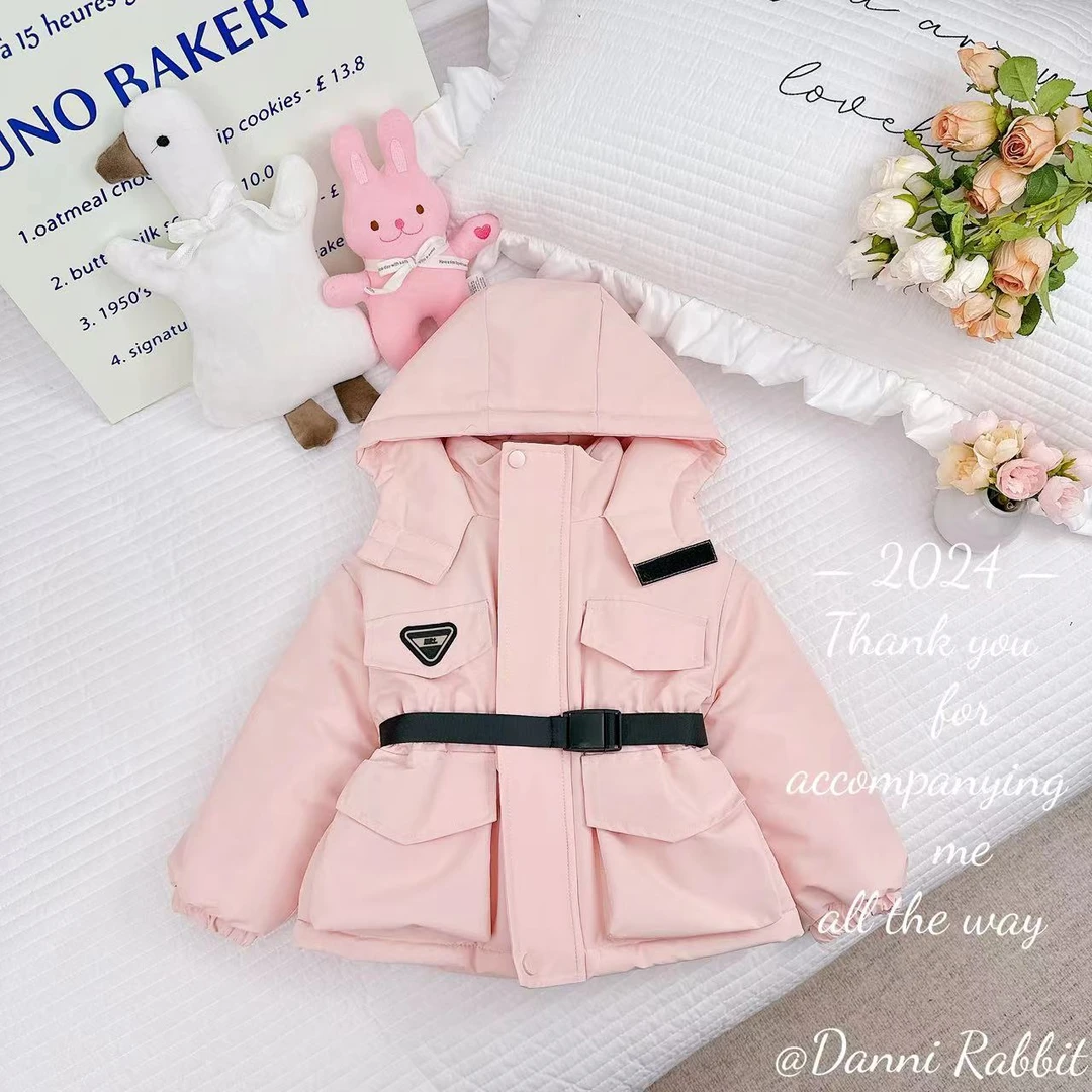 冬季新款加棉+仿兔毛保暖棉服D-X124