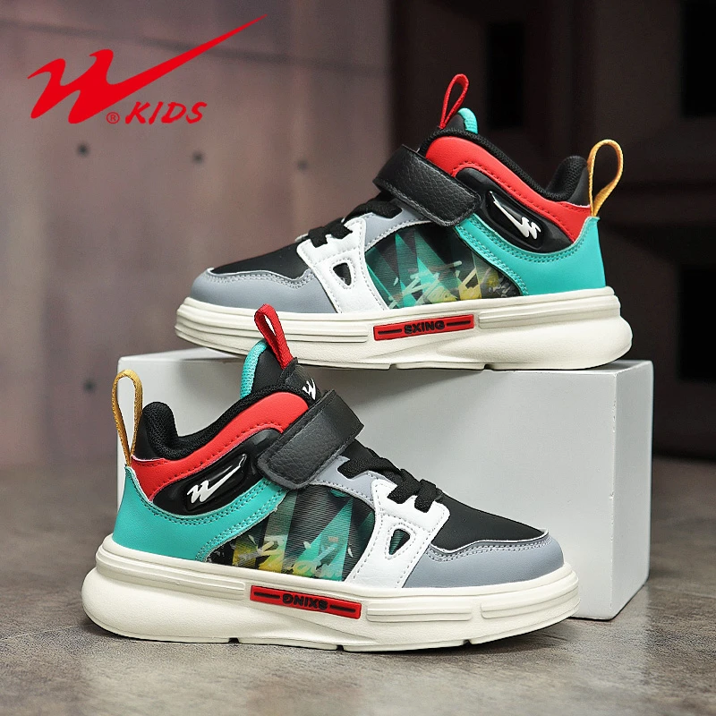 双星品牌男童鞋2023秋冬新款防滑耐磨软底小女孩校园跑步鞋6-13岁