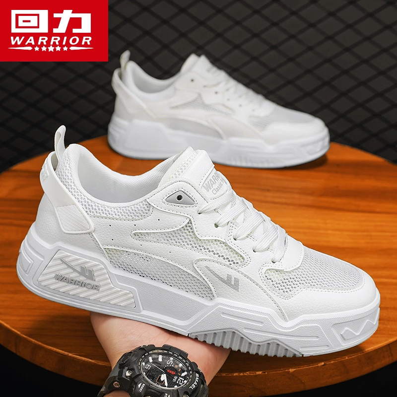 回力正品男鞋夏季透气休闲网面学生板鞋男士网红爆款百搭小白潮鞋