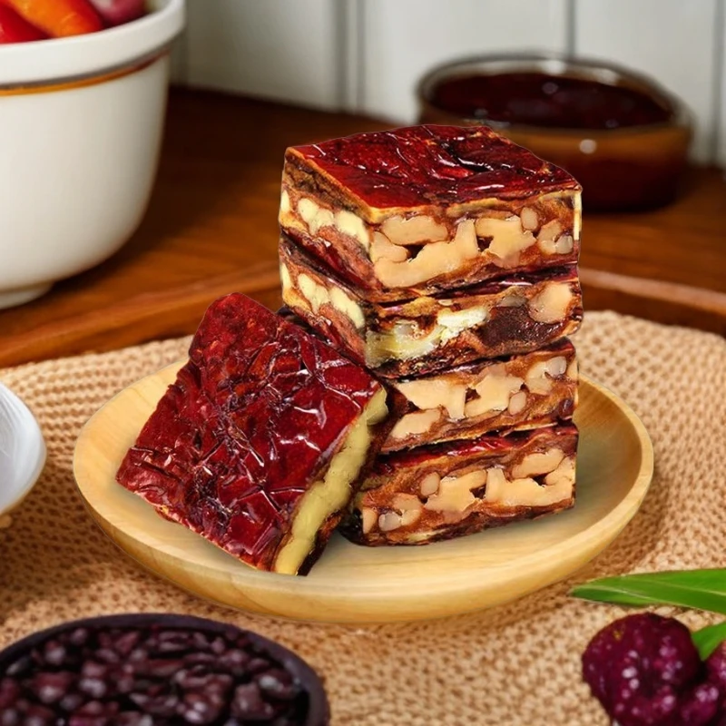 营养·枣仁派500克净含量零食开袋食用真空包装方红枣方便精选