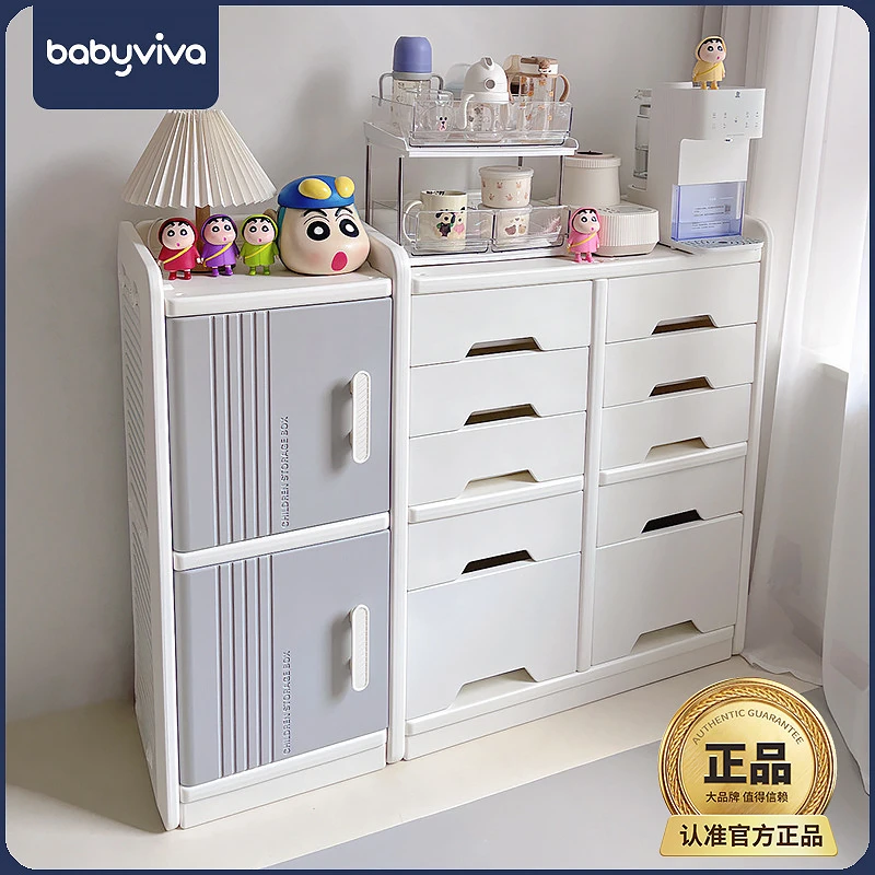 babyviva儿童玩具收纳架家用宝宝玩具置物架婴儿用品喂养台简易