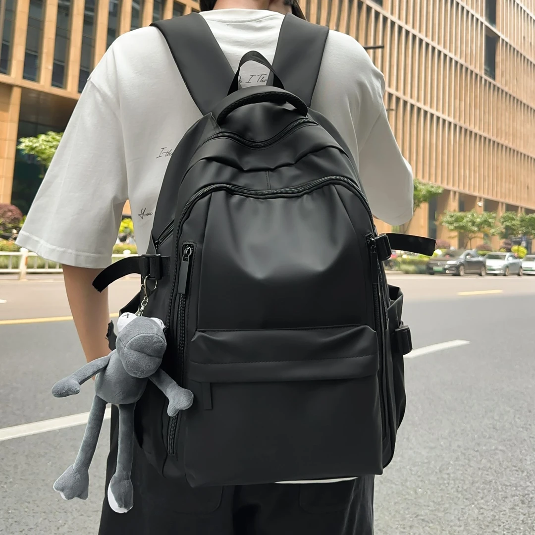 旅行背包男士2024新款大容量休闲双肩包男生包大学生高中生书包