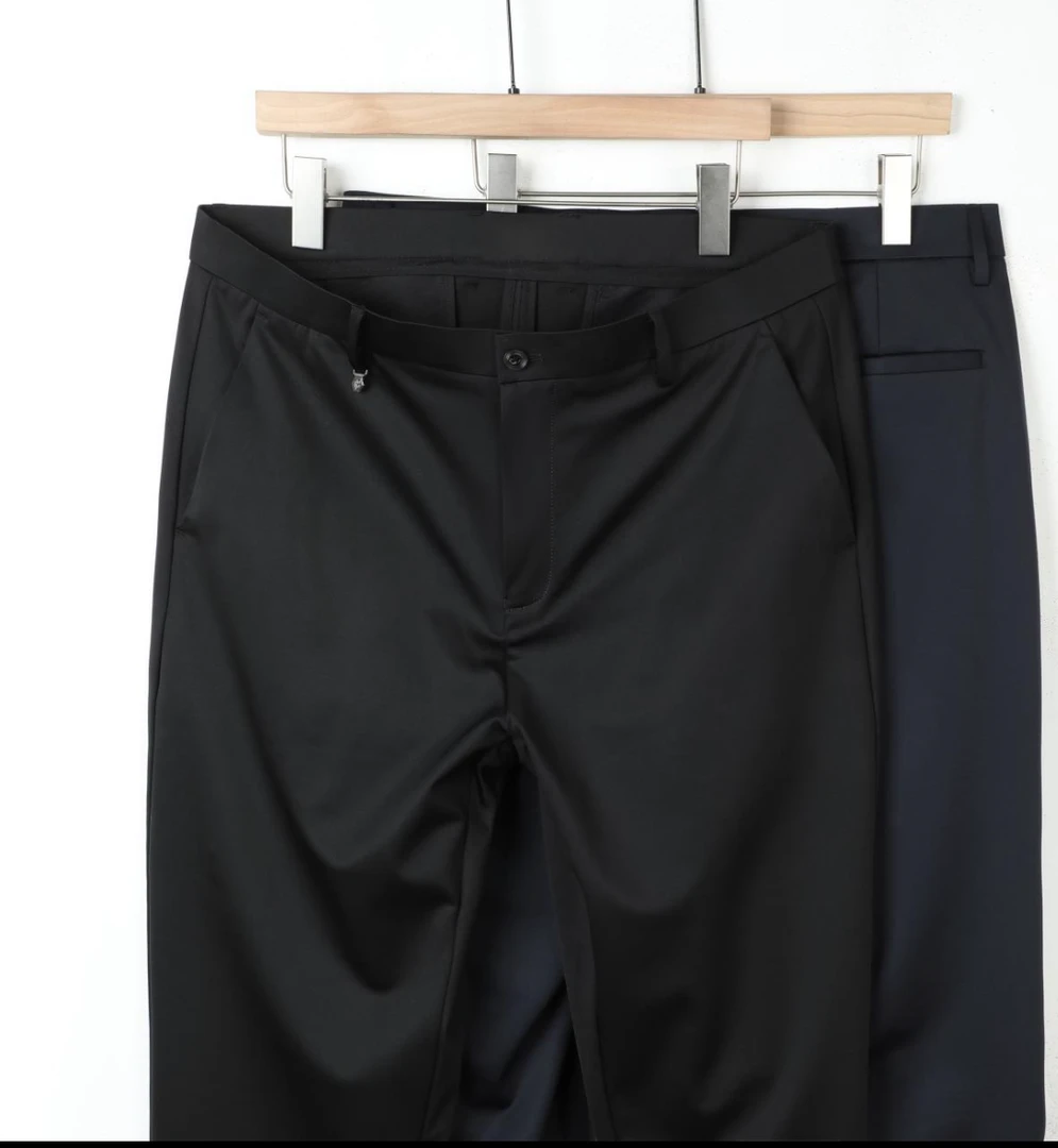 2400 加肥加大男装秋冬款胖子商务休闲长裤透气男士西裤