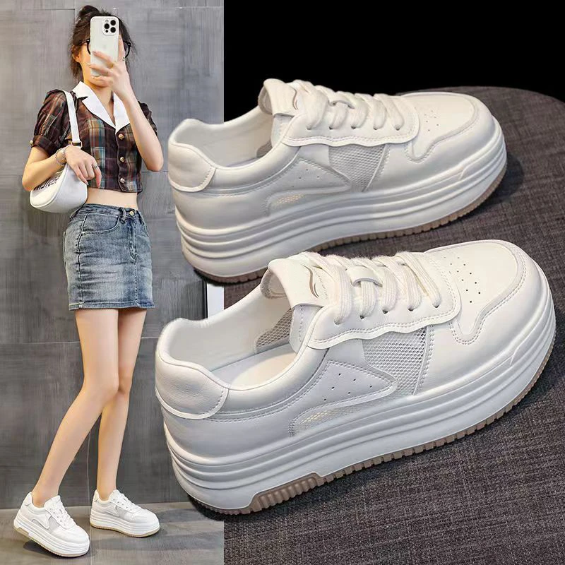 印妍小白鞋女2024年夏季新款网面透气时尚女鞋百搭休闲运动鞋631Z