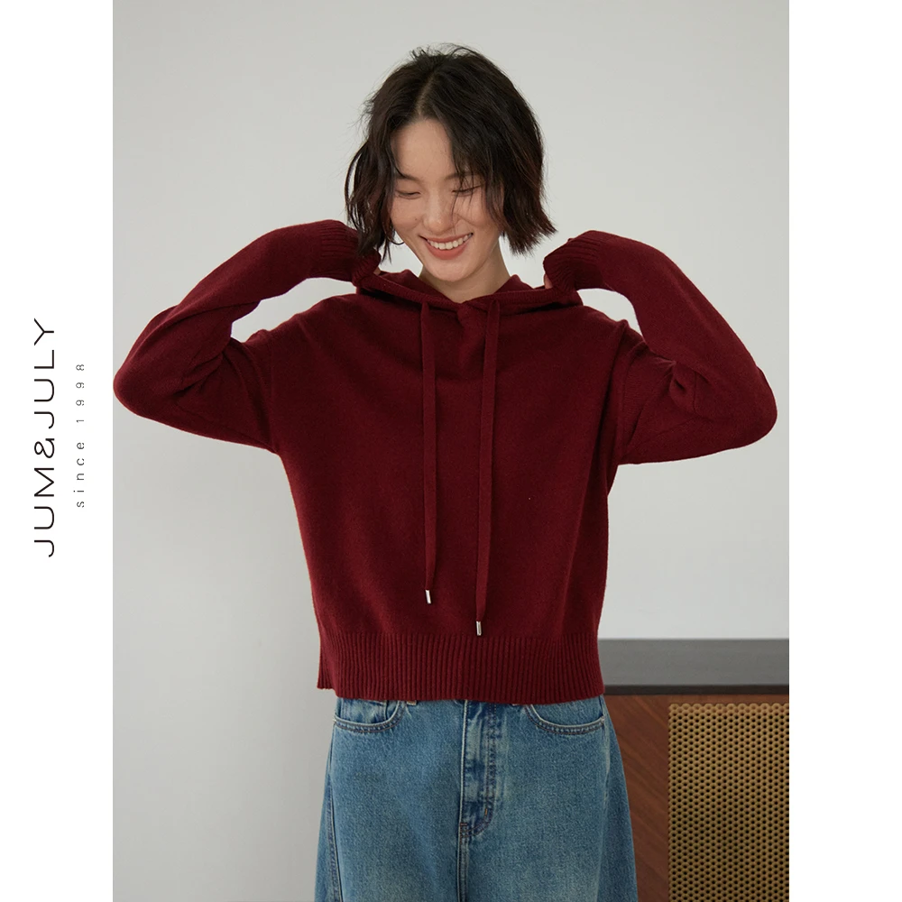 嘉茱莉2024秋冬新款套头针织衫女保暖内搭打底衫M907
