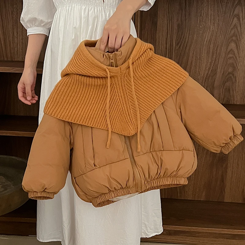 【衣璇儿专属】秋冬新款儿童短款羽绒服女童加厚面包服男童冬季外套