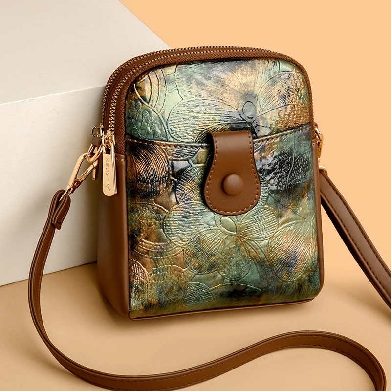 夏季新款手机包休闲潮流百搭小包包民族风单肩斜挎小包挎包832-2