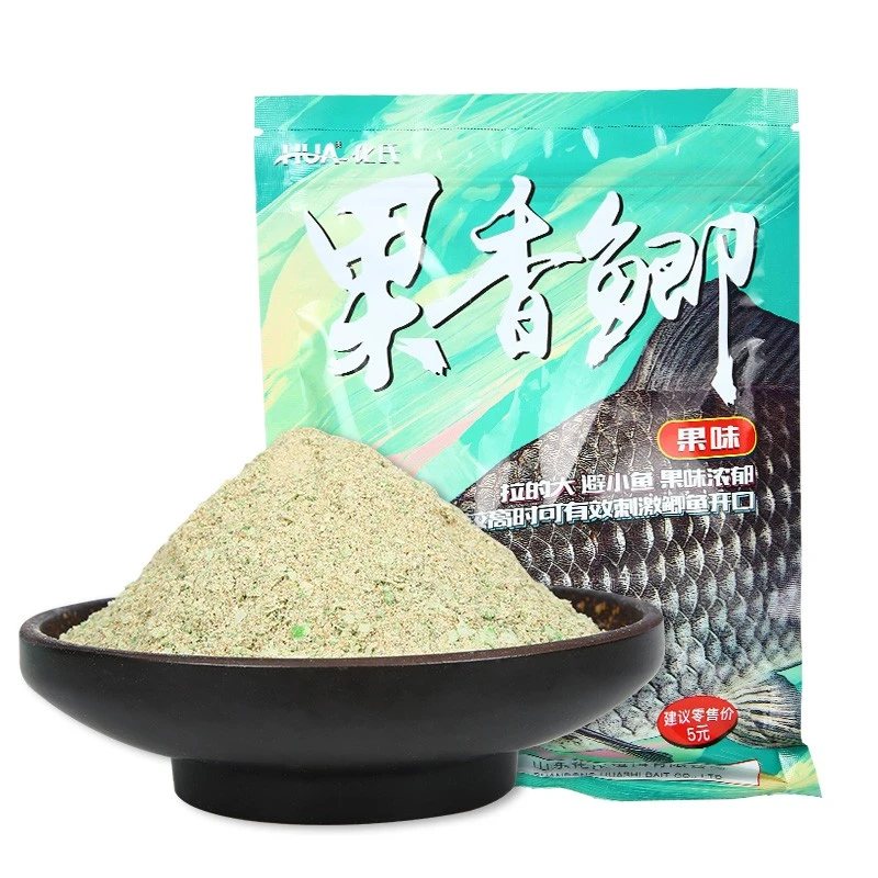 化氏（HUA） 化氏夏季果香味型鲫鱼饵料竞技黑坑野钓鱼饵添加剂通