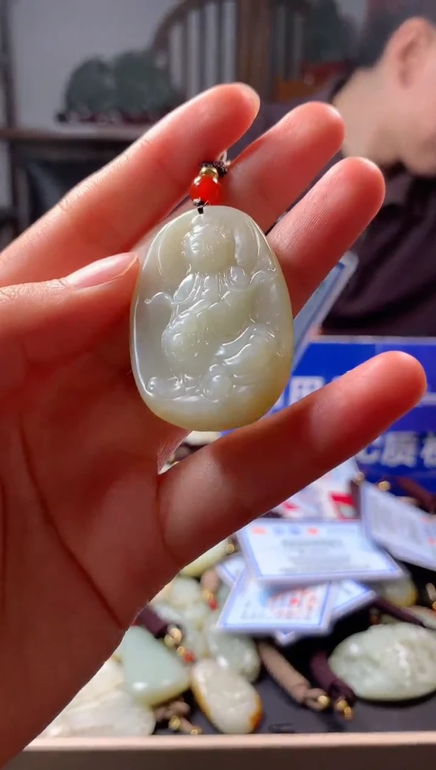 【闪购商品】和田玉颈饰未镶嵌1