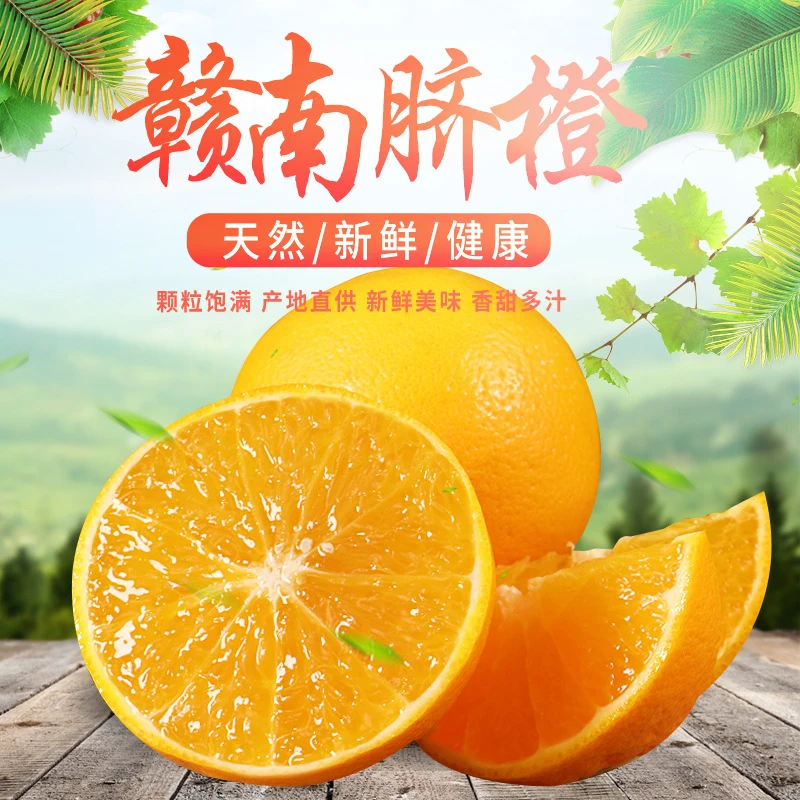 【1北方带保温袋专属】正宗江西赣南脐橙新鲜当季水果橙子现摘现发