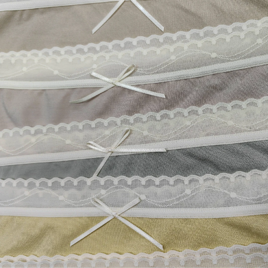 女士蕾丝花边棉内裤A5