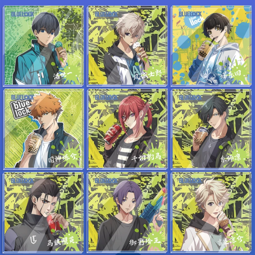 【新人浮浮】卡欧卡社 蓝色监狱 画师授权 二创水晶砖 (默认代拆)