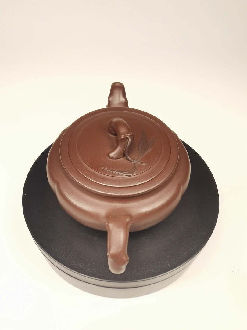 六瓣竹 紫泥  紫砂壶 手工制作 200cc