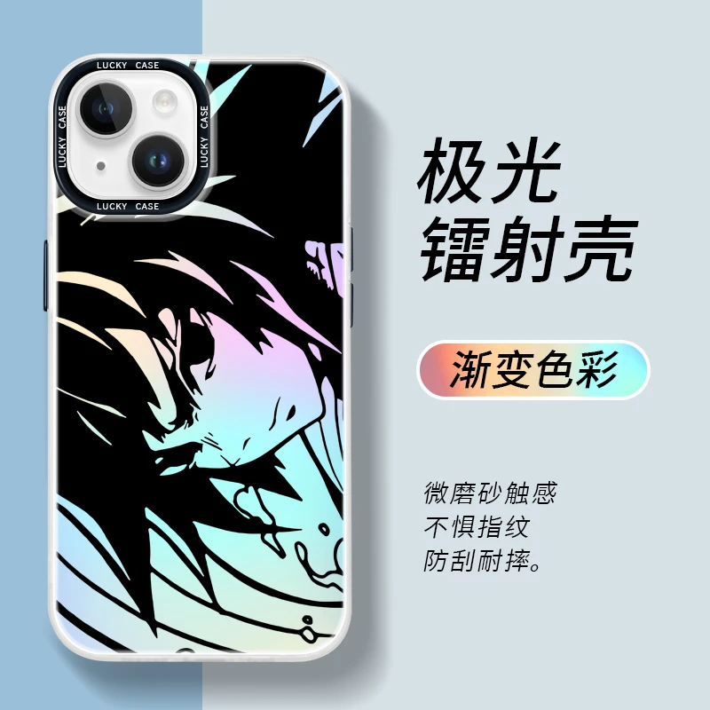 渐变动漫适用vivoiqoo11手机壳iqoo10镭射iqooneo7竞速版男女套