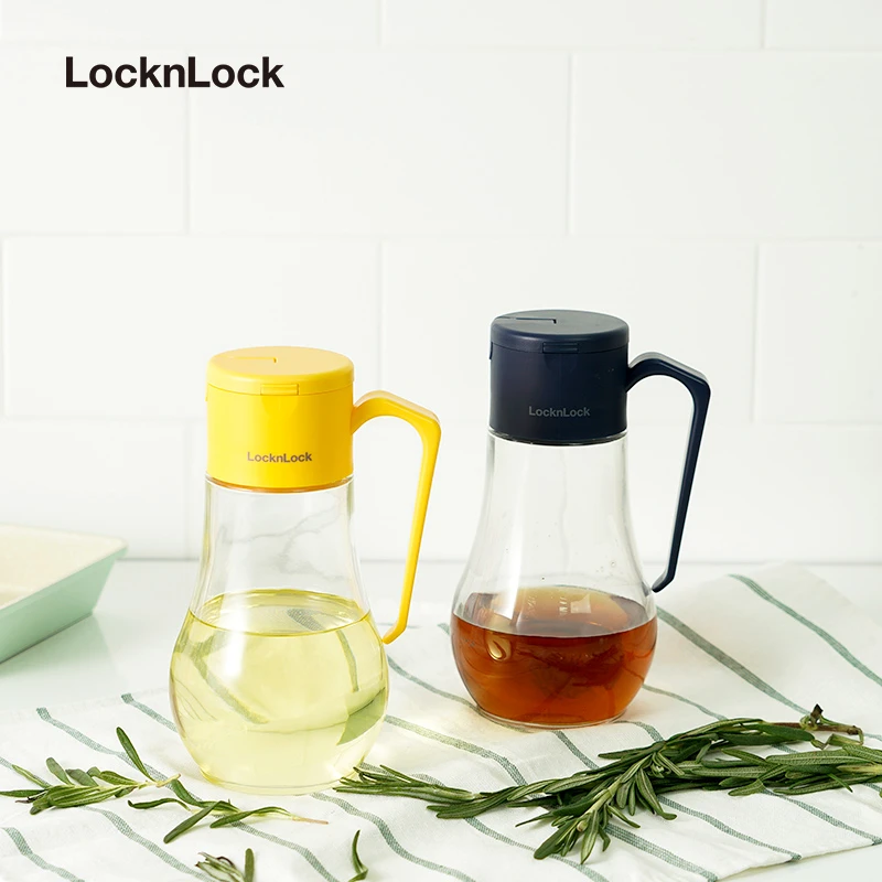 乐扣乐扣家用防漏油壶自动开合大容量厨房用调味装油酱油瓶CKO110