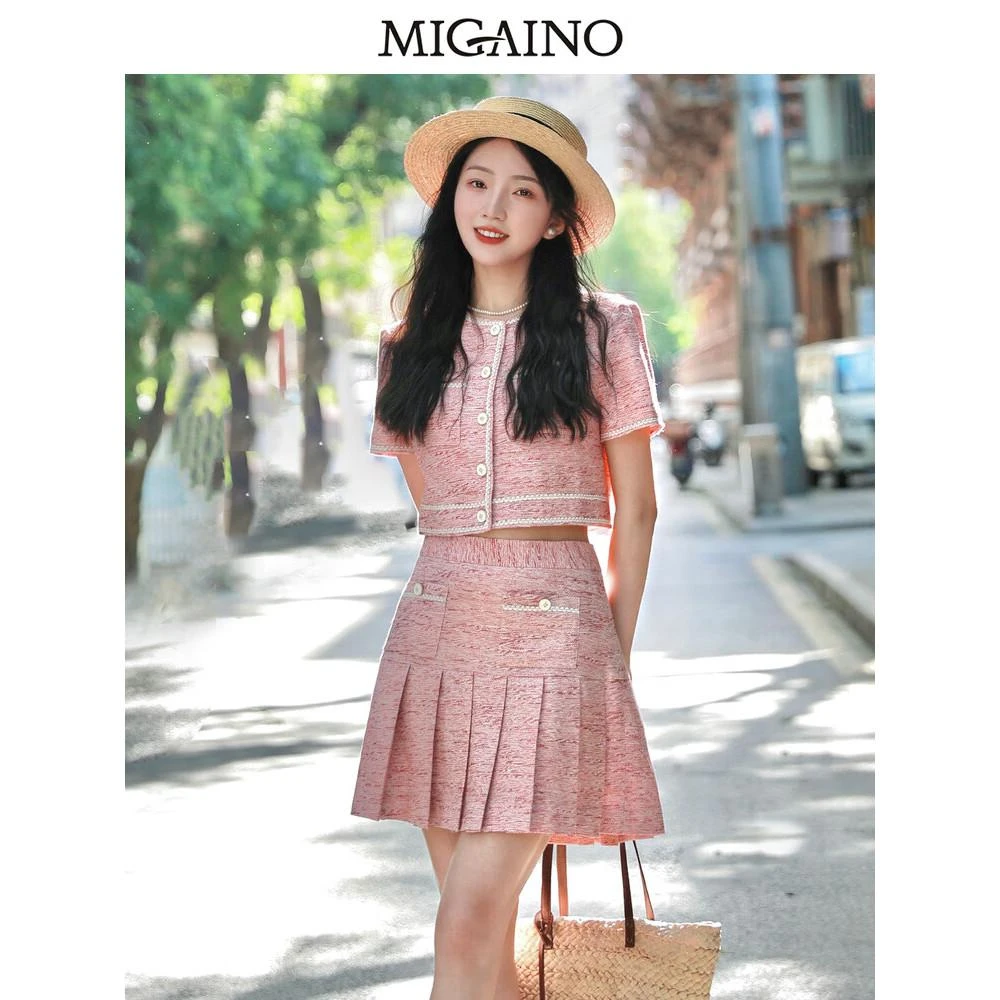 Migaino/曼娅奴套装/学生校服/工作制服MN24MA603