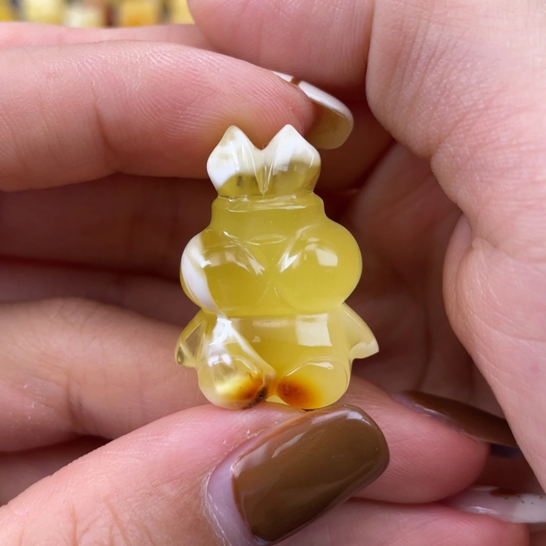 琥珀裸石未镶嵌蜜蜡