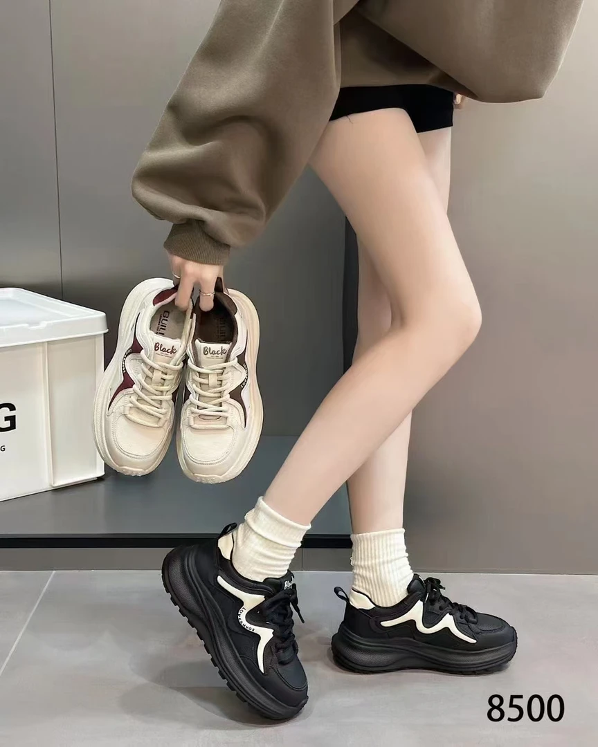冬季新款加绒加厚运动休闲鞋系带平跟时尚百搭