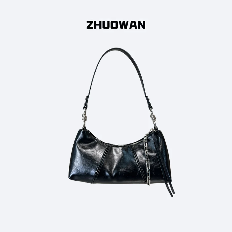 ZHUOWAN高级感软皮腋下单肩包