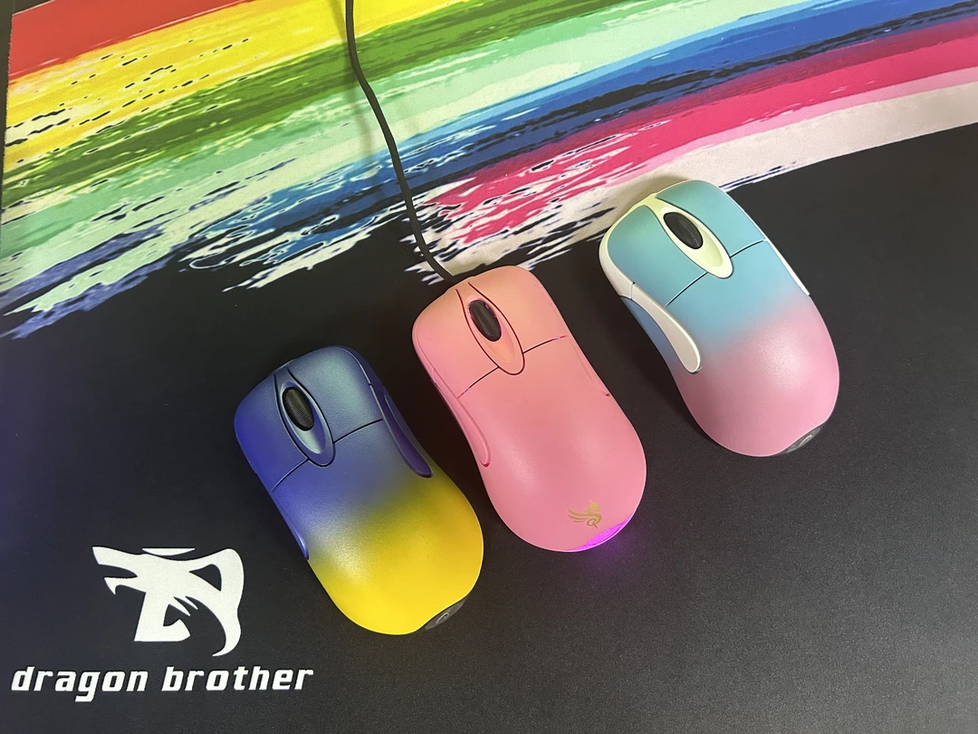 龙哥外设 3389PRO有线赛事电竞鼠标微动私人定制主播选手同款电竞