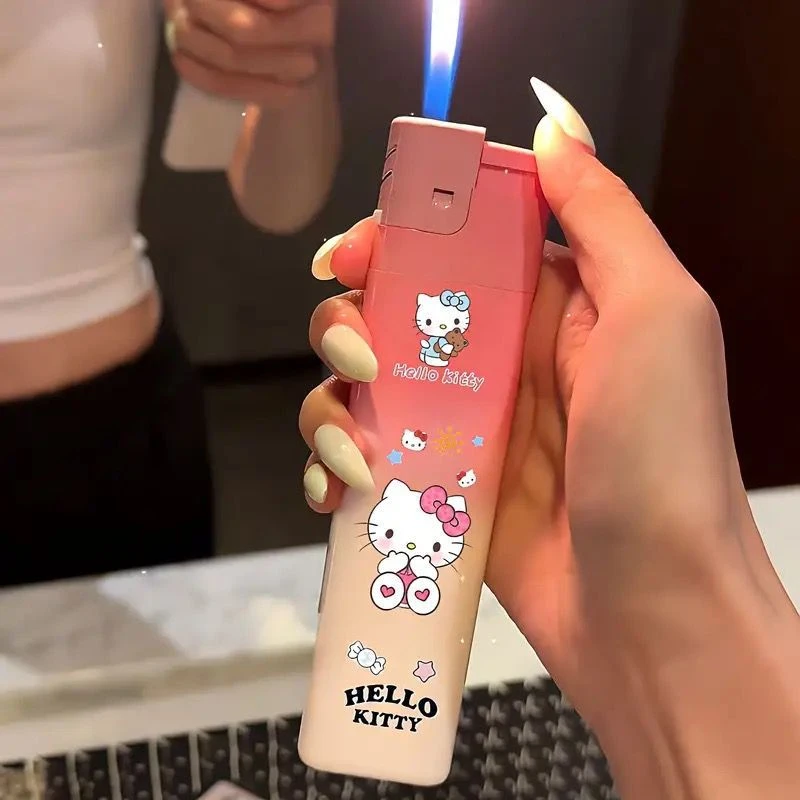 【一件代发】卡通巨无霸超大号打火机凯蒂猫草莓熊打火机送女友推