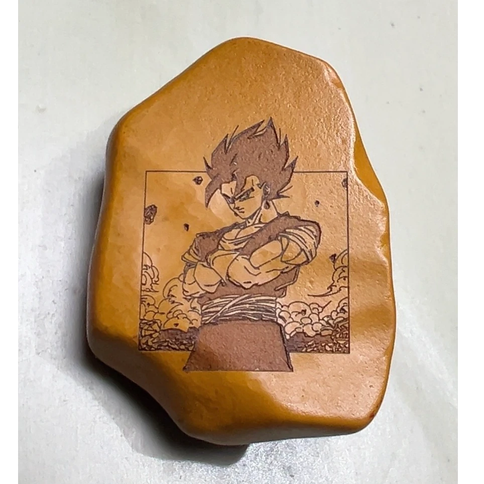 龙珠动漫吊坠手把件定制漆皮黄金泥石文玩包浆二次元卡牌手办周边