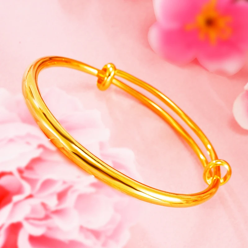 抖音好物手镯 女款时尚百搭经典可调节简约推拉手镯