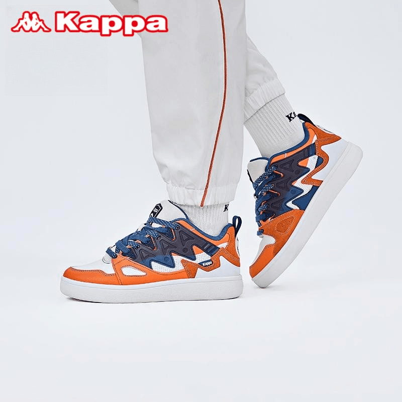 kappa/背靠背 卡帕COPPOLELLA联名秋季面包鞋情侣鞋复古滑板鞋K0CY5CS21