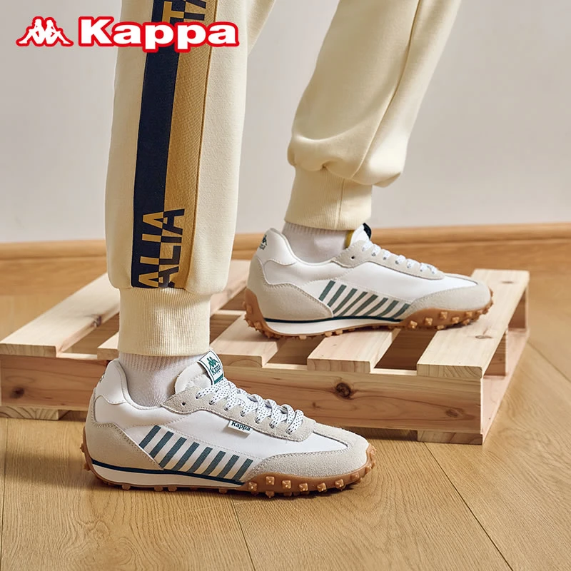 Kappa卡帕秋季男士休闲跑鞋百搭复古潮流休闲跑步鞋K0DU5MG16CJ