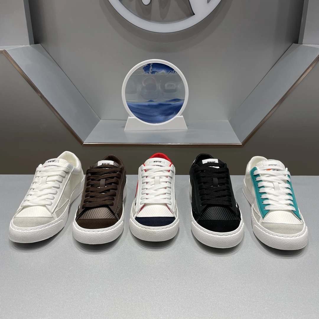 男鞋时尚休闲舒适潮流低帮平底韩版潮鞋2024秋季新款【皮鞋尺码】