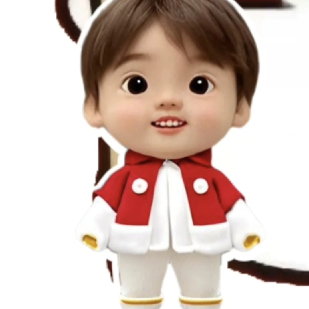 马嘉祺卡通珠链钥匙扣