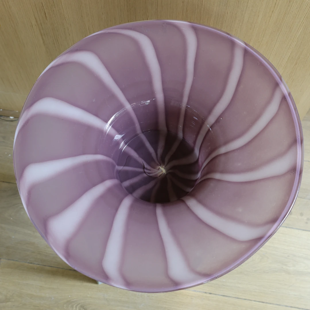 PZ028 紫色条纹果盘