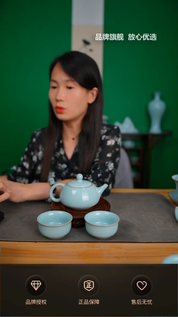 【闪购商品】天青臻稀小石瓢壶不完美 一壶两杯