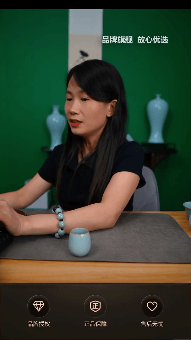 【闪购商品】天青铜口拇指杯不完美  不开片