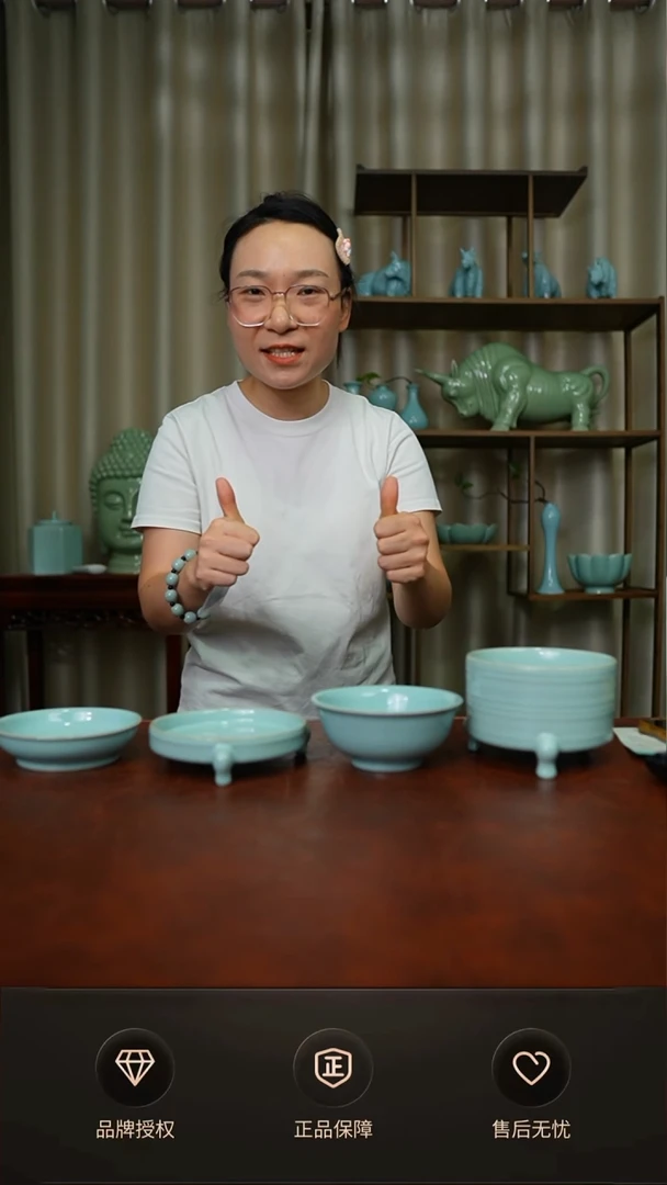 【闪购商品】一级天青邮票四件套