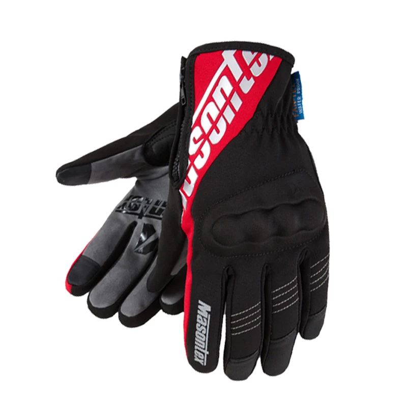 (飙骑)Masontex摩爵仕摩托车骑行手套机车冬季加绒可触屏防水保暖