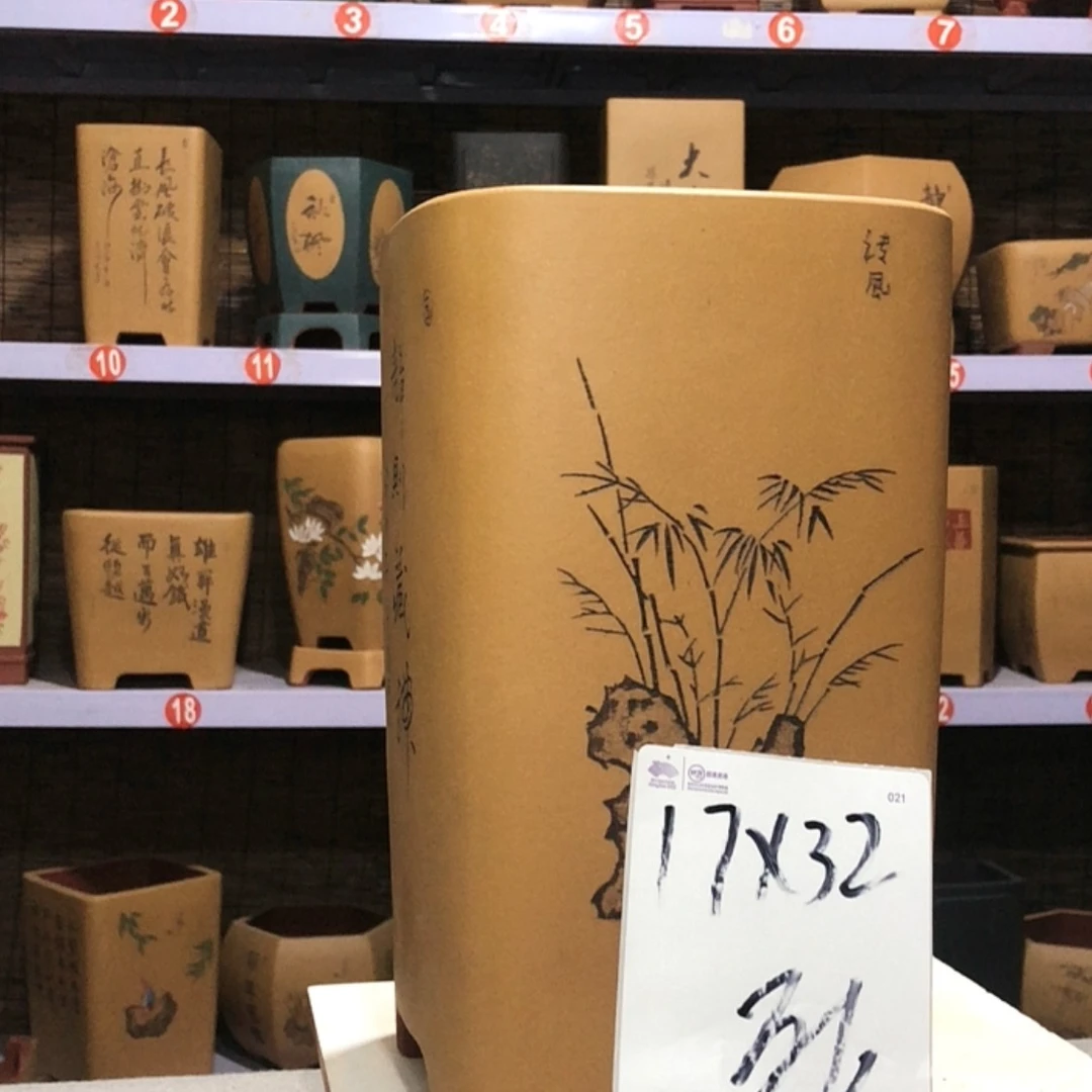 【闪购商品】紫砂花盆拾*
