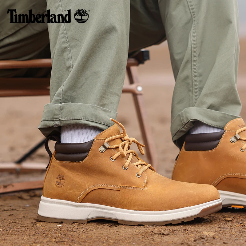 【限时直降】Timberland添柏岚男鞋中帮舒适户外防水休闲鞋A5SAM