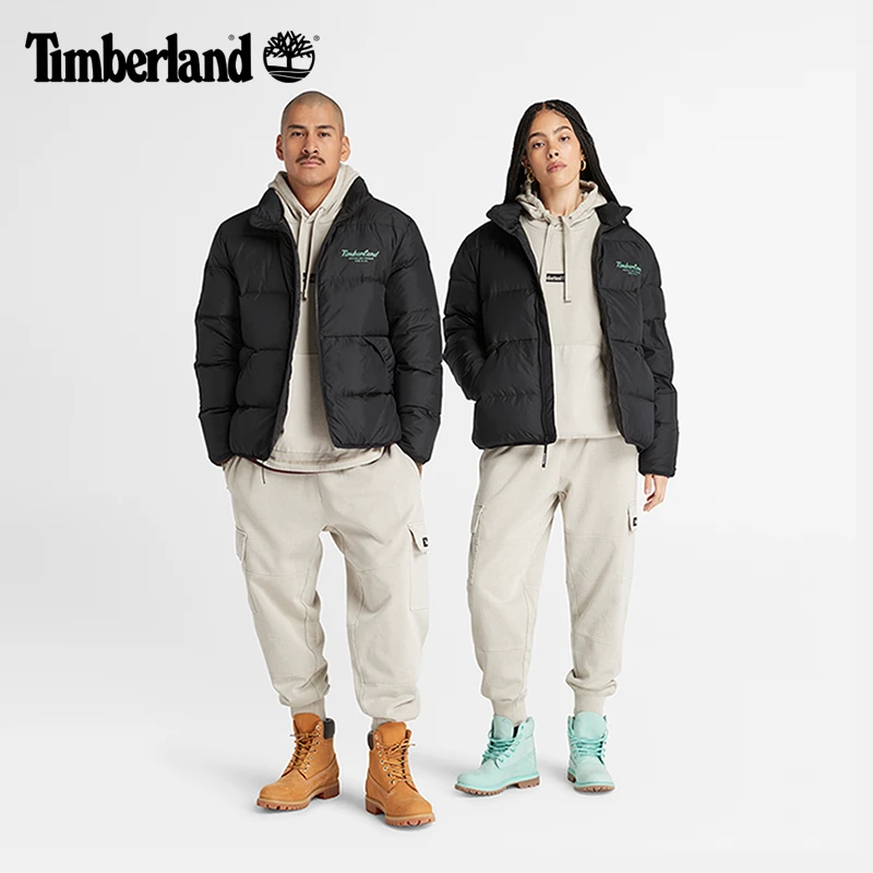 Timberland添柏岚官方男女同款羽绒夹克春夏新款保暖防泼水|A6K11