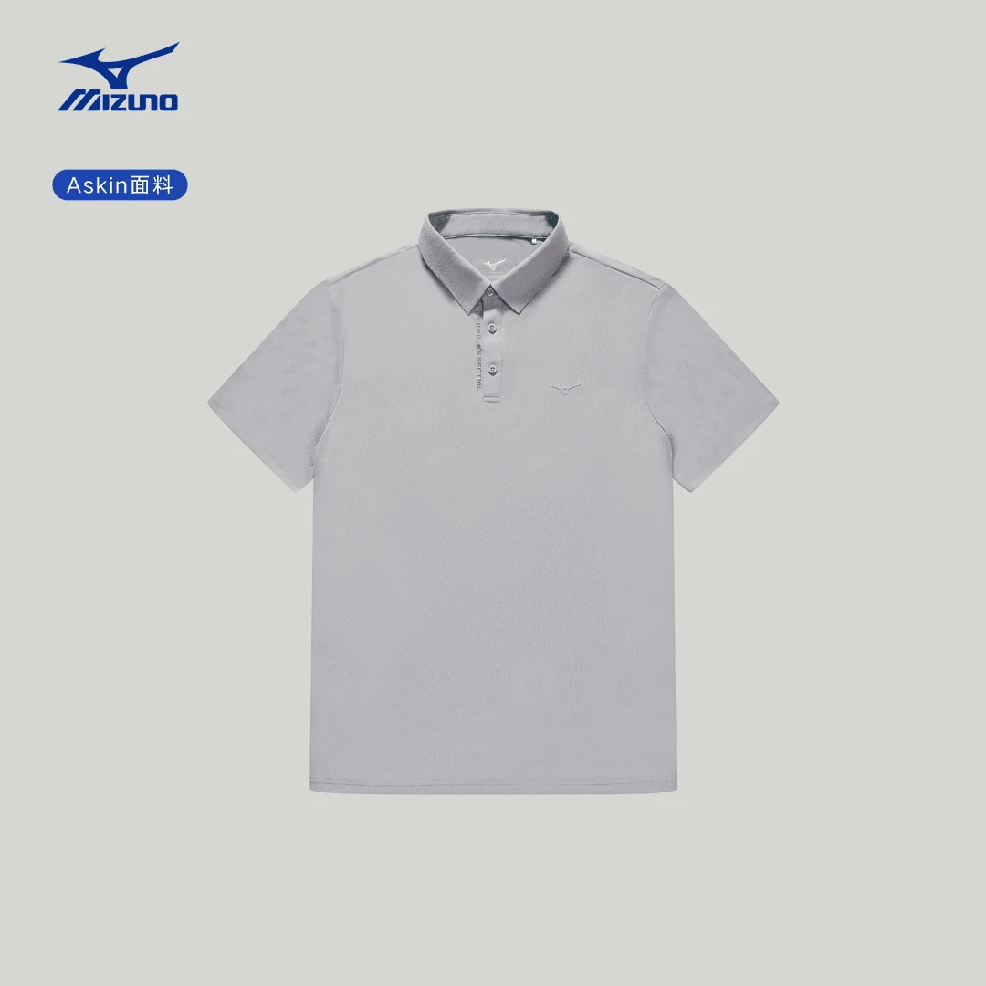 Mizuno/美津浓2024夏季新款舒适速干透气休闲运动POLO衫K2CA41Y1