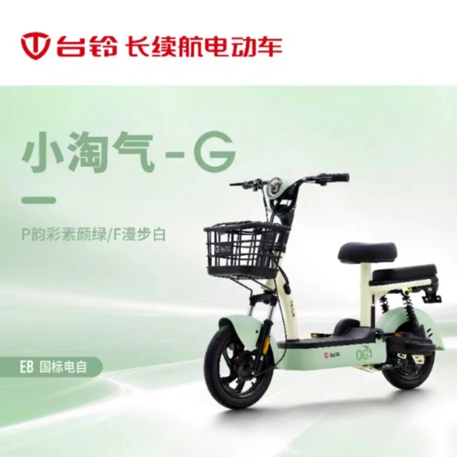 TAILG/台铃电动车小淘气新国标小巧可上牌代步车高质量结实耐用