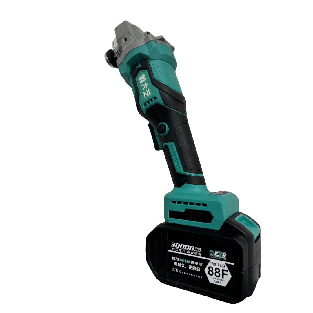 《新款15节角磨机》纯铜无刷角磨机15节18650动力电池