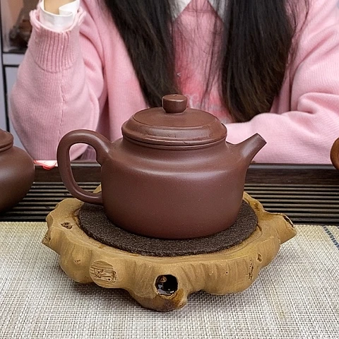 紫砂茶盘宜兴紫泥200c c