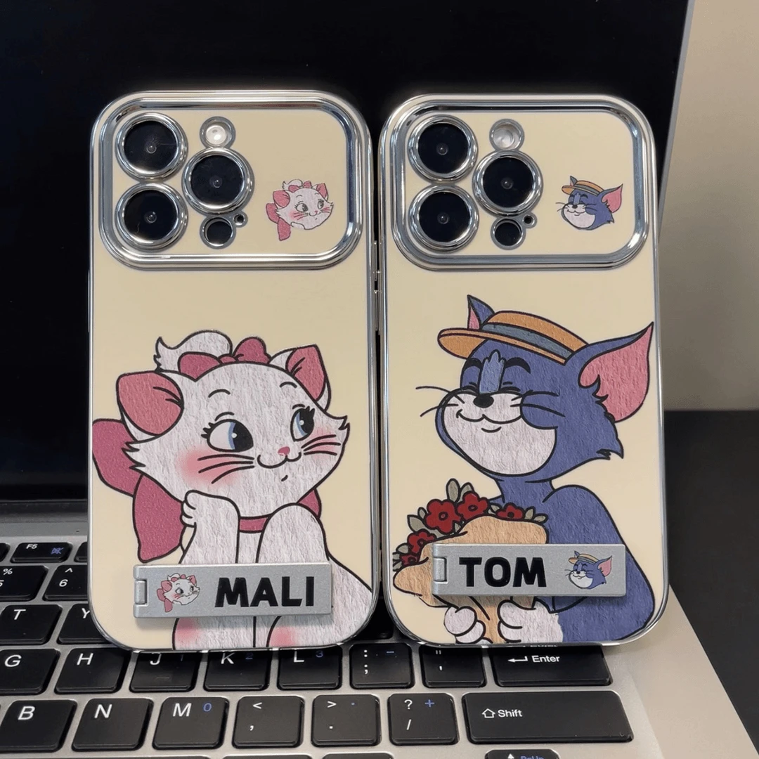 玛丽汤姆6D视窗支架壳适用苹果15手机壳华为Pura70vivo小米14oppo