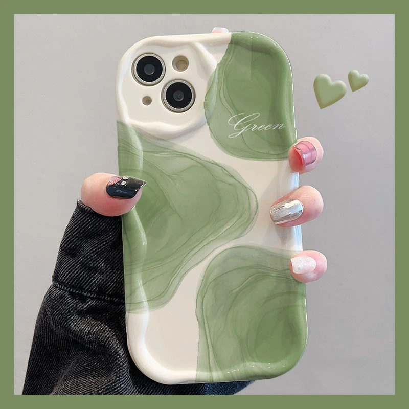 水墨晕染iphone15/13苹果14/13手机壳华为vivo小米oppo荣耀小米软