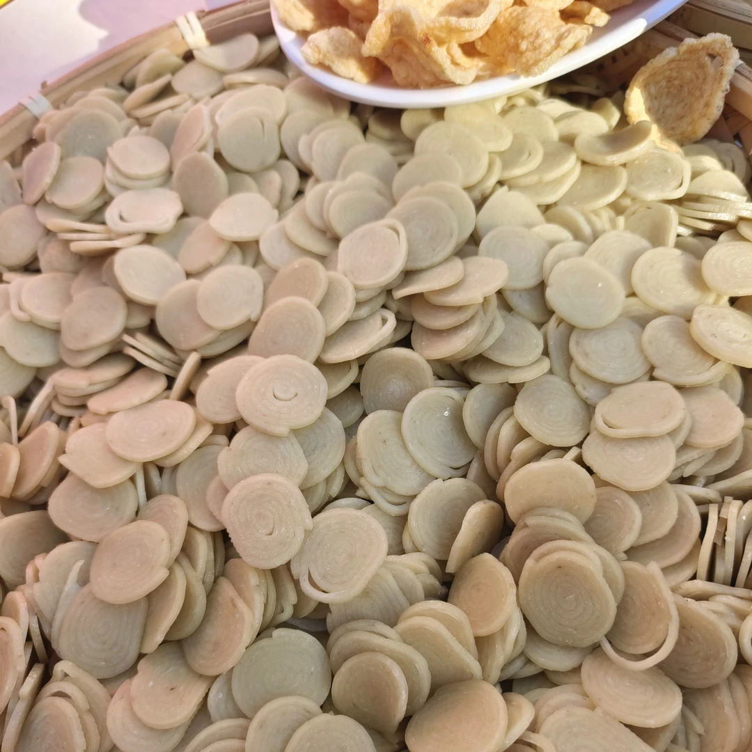 麻城手工鱼面湖北特产夫子河垂鱼小众火锅食材农家捶鱼面手工500g