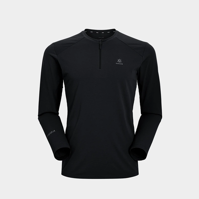 KAILAS凯乐石FUGA户外运动秋冬款半拉链弹力功能T恤长袖KG2417137