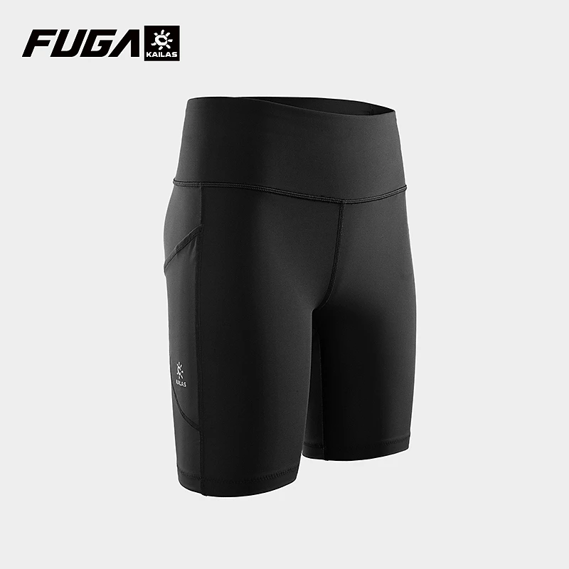KAILAS凯乐石户外运动短裤女款速干透气紧身跑山四分裤KG2415416