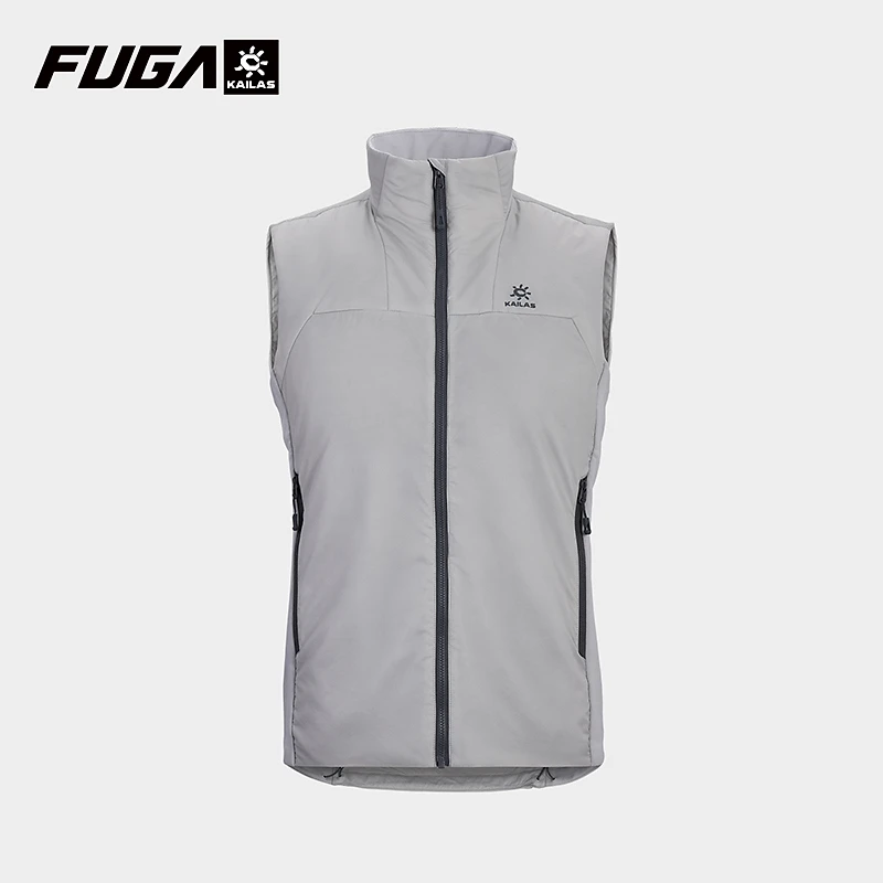 KAILAS凯乐石户外运动打底上衣舒适秋冬保暖棉服马甲男KG2430110